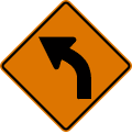 W1 series Horizontal alignment-Curve (left)
