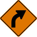 W1 series Horizontal alignment-Curve (right)
