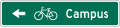 D1 series Destination-Bicycle Destination (1-line)