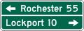 D1 series Destination-Destination and Distance (2-line)