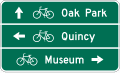 D1 series Destination-Bicycle Destination (3-line)