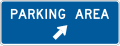 D5 series Rest area-Parking area (diagonal right arrow)