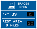 Motorist services-Truck parking availability - combined