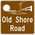 M10 series Scenic area-State scenic byway system - simple graphic and byway identification