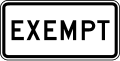 R15 series Rail and light rail-Vehicles required to stop are exempt from this regulation