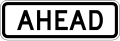 R3 series Lane usage and turns-Ahead (plaque)