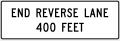 R3 series Lane usage and turns-Advance reversible lane control transition