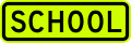 School signs-School (plaque)