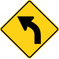 W1 series Horizontal alignment-Curve (left)
