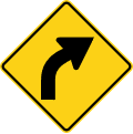W1 series Horizontal alignment-Curve (right)