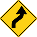 W1 series Horizontal alignment-Reverse curve (right) 